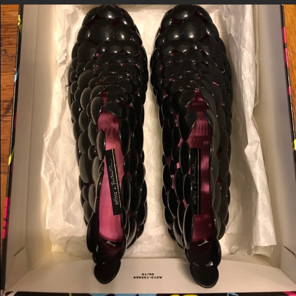 Melissa black booties